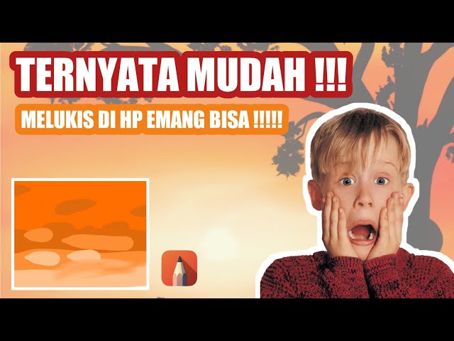 MELUKIS DI HP EMANG BISA !!! 🔥| DIGITAL ART | TIME LAPSE class=