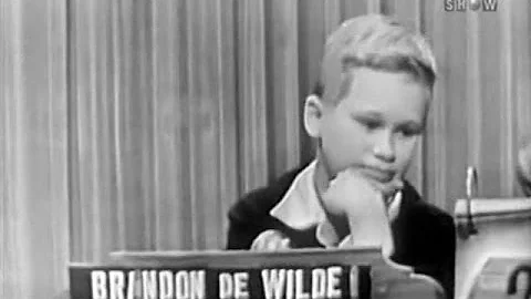 What's My Line? - Brandon DeWilde (Jan 10, 1954) [...