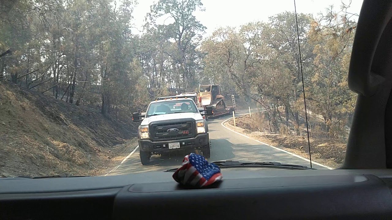 Cal Fire Dozers, Get Out of the Way!