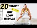20-Minute Low Impact Full Body HIIT Workout | Sweat with SELF