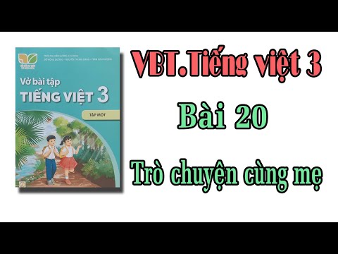 Video Vở bài tập tiếng việt lớp 3 Kết nối tri thức với cuộc... - youtube