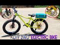 Build a 2WD Electric Bike at home - with Twin 775 Reducer Motor