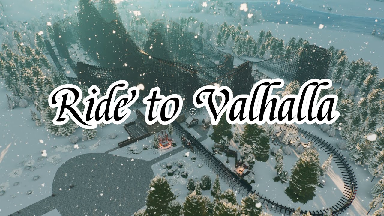 (Weihnachtsspecial) Ride to Valhalla ( Launched Hybrid coaster) #planetcoaster 