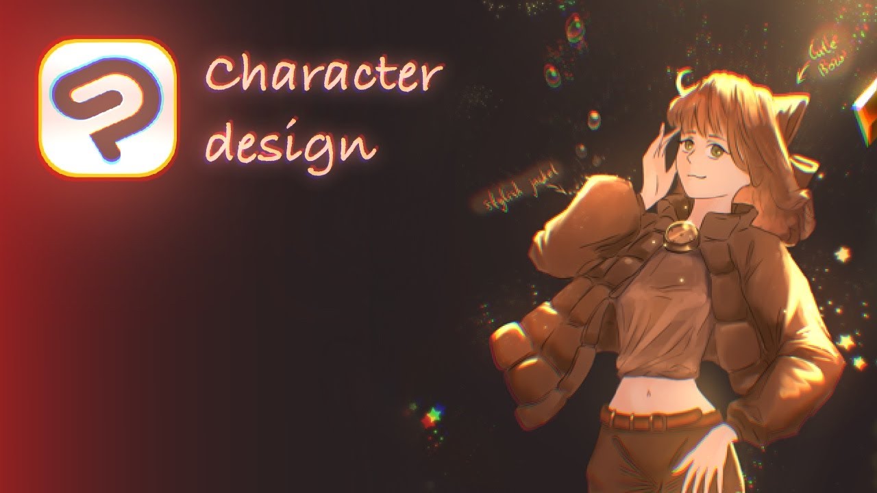 Character design in Clip Studio Paint speedpaint - YouTube