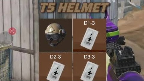 3 Digit morse code door - Delta Force Mobile Free Tier 5 Helmet 