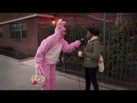 Billy on the Street: When the Easter Bunny Attacks!!!