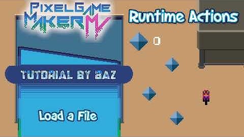 Runtime Action - Load a File - Pixel Game Maker MV