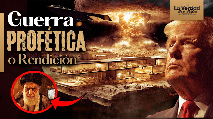 Trump declara guerra a Irán y Aplasta el PROGRAMA NUCLEAR IRANÍ 😱📕 LA BIBLIA lo explica