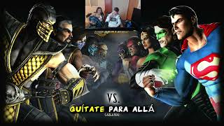 MI NOVIA ME DA UN PALISONASO EN MORTAL KOMBAT VS DC