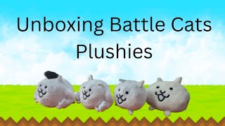 Unboxing Battle Cats Plushies EP1