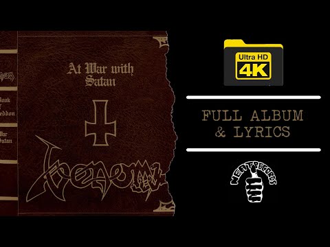 Venom | At War With Satan (4K | 1984/2002 | Full Album & Lyrics)