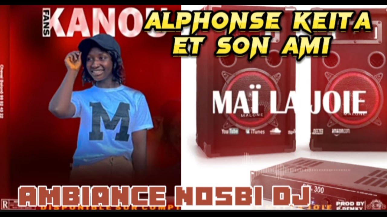 DJ Nosbi Alphonse Keita et son ami 2023