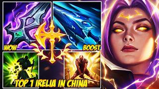Wild Rift China Top 1 Irelia - They Couldn't Lock Her Down