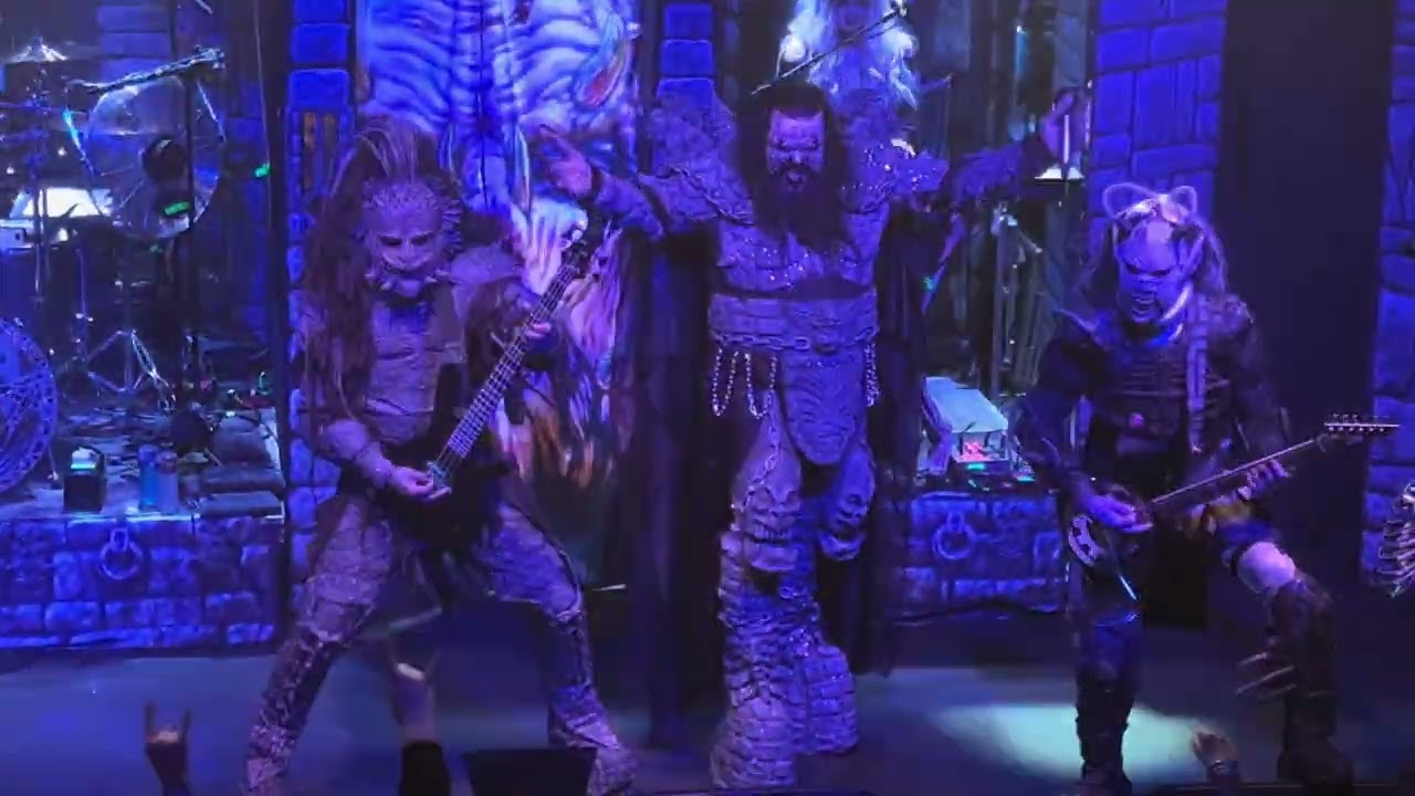 Hiisi of Lordi - Esh Stinger Hiisi Signature Bass Video #2