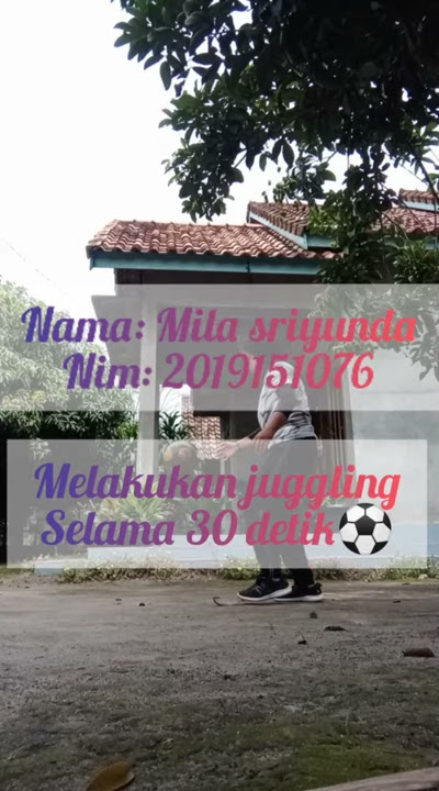 Juggling dalam waktu 30 detik⚽