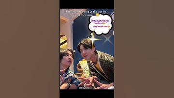 🐈 be like : Everything beside my man his eyes are saying...😁 #เฟิร์สข้าวตัง #firstkhaotung