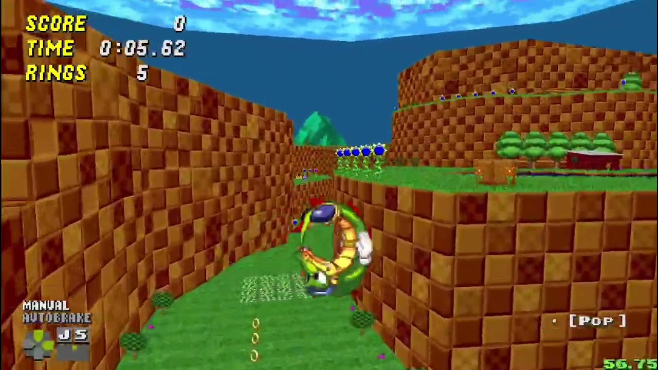 SRB2 v2.2.13 - GFZ1 in 17.45 as Vector