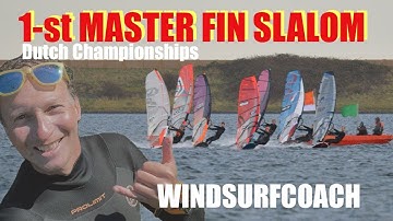 No. 1 MASTER fin slalom championships 2025