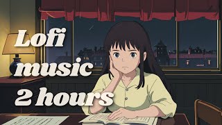 [ 𝑷𝒍𝒂𝒚𝒍𝒊𝒔𝒕 ] 집중력이 필요한 밤에 공부하면서 듣기 좋은 노래 | 2 hours |  lofi | studywithme