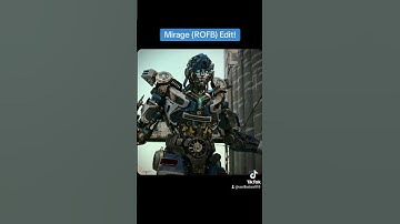 Mirage (ROTB) Edit #transformers #autobots #capcut #riseofthebeasts
