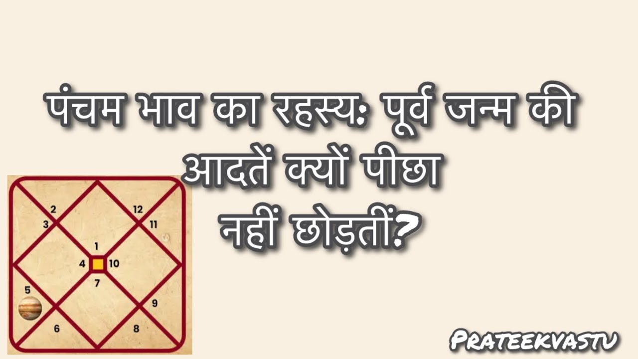 कुंडली में छुपा पूर्व जन्म का पैटर्न | 5th House Lord Explained 