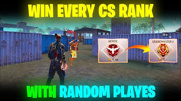 How To Win Every CS Rank With Random Players | Clash Squad Ranked Tips and Tricks | Free Fire