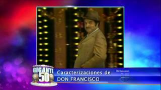 Caracterizaciones de Don Francisco (Momentos Gigantes 50 Aniversario Sabado Gigante 27 Oct 2012) DBC