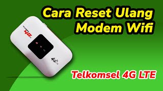 CARA RESET ULANG MODEM WIFI MIFI TELKOMSEL 4G LTE KE PENGATURAN PABRIK screenshot 5