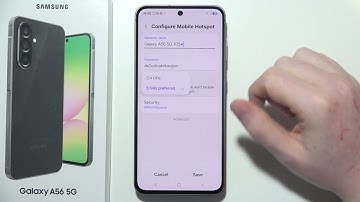 SAMSUNG Galaxy A56 5G: How to Set Up Hotspot