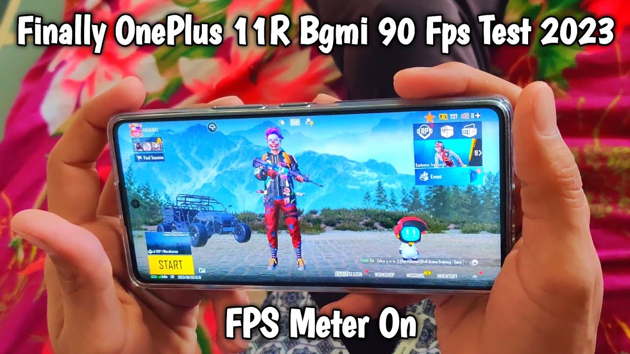 🔥 Finally OnePlus 11R Bgmi 90 Fps Test 2023 | FPS Meter On - YouTube