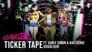 Gorillaz - Ticker Tape ft. Carly Simon & Kali Uchis (Visualiser)