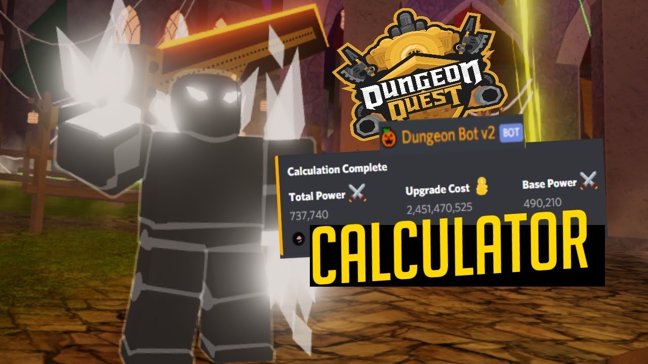 Pot Calculator How To Dungeon Quest Roblox Youtube - item value calculator roblox