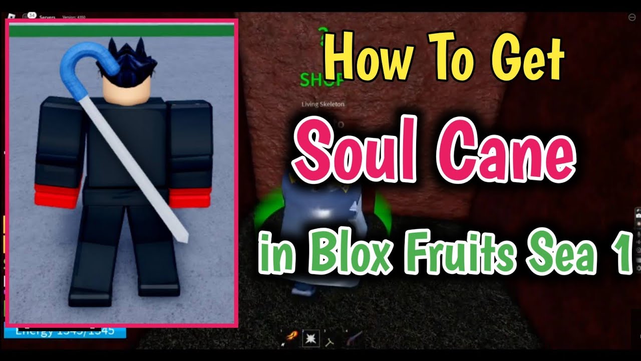 How to get SOUL CANE + Showcase #bloxfruits #bloxfruit #roblox #tbrs , soul cane v2