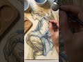 Wait for the final transformation… 🎨✨ #shorts #asmr #coloring #art #satisfying