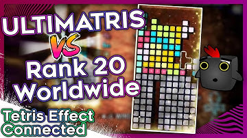 Insane ULTIMATRIS vs. Rank 20 Worldwide! (90+ APM) in TETRIS Effect: Connected