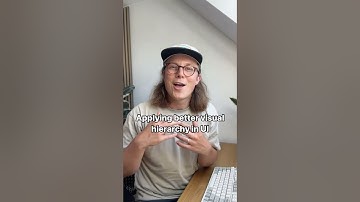 UI Design Tutorial: Apply Better Visual Hierarchy  #UIDesign #Figma #designtips  #visualhierarchy