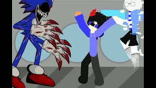 Sonic.exe Vs Omni Sans Th And Tulblue Ft.tulblue