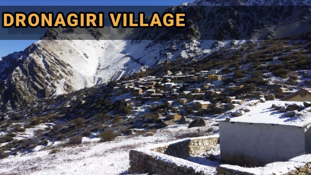 Dronagiri village ||VISIT JOSIMATH  CHAMOLI  UTTARAKHAND ||