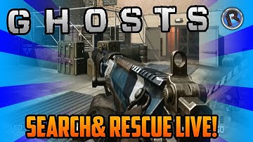 COD GHOSTS "Search & Rescue" Gameplay - LIVE w/ Reaper! - (Call of Duty: Ghost Multiplayer)