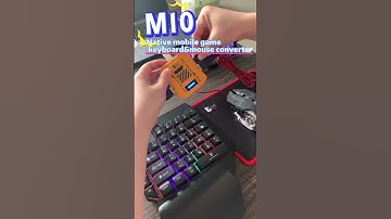 Native mobile game keyboard and mouse converter M10 #gamwing #gaming #controller#m10