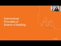 Reading Comprehension and Instruction Principles