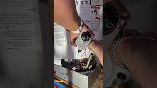 Live water heater control valve swap