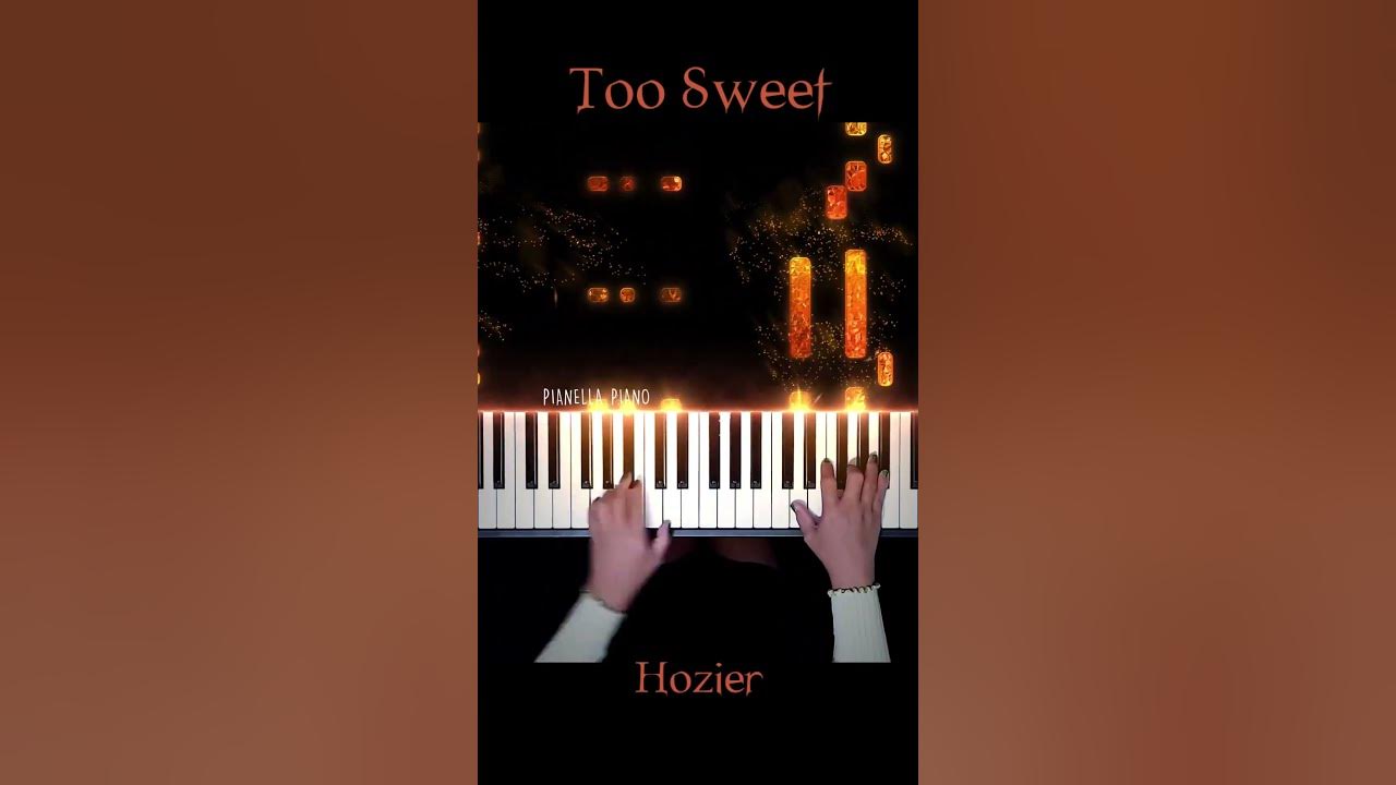 Hozier - Too Sweet Piano Cover #TooSweet #Hozier #PianellaPianoShorts