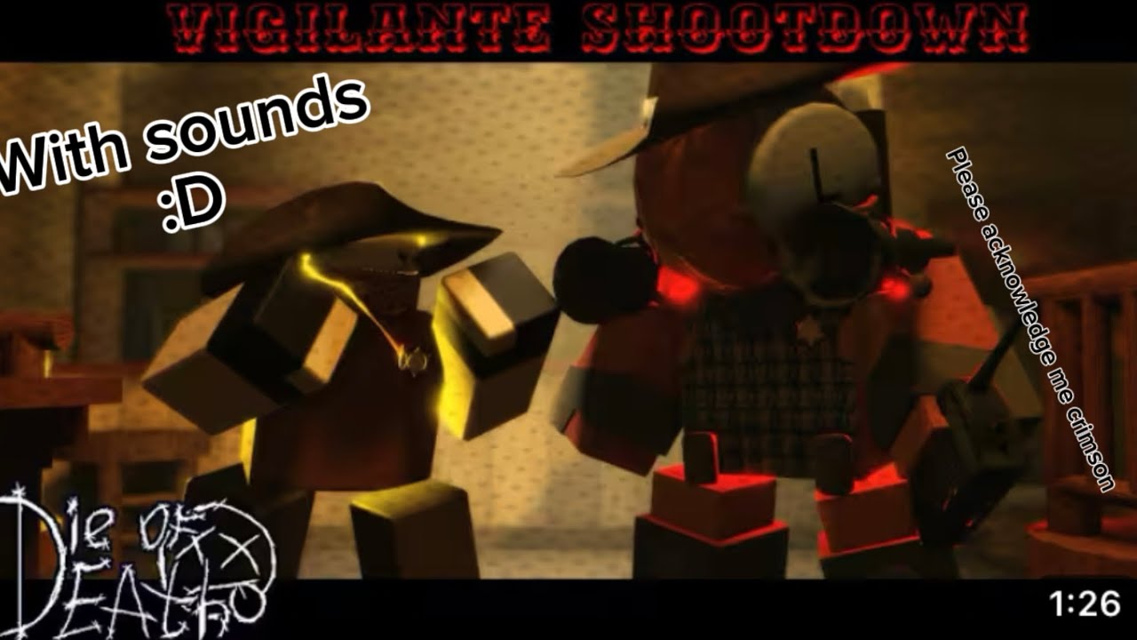 Vigilante shootdown. Sheriff vs Killdroid animation but I added sounds to it. [READ DESC]