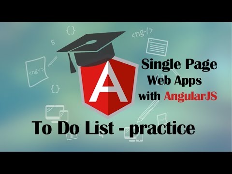 To Do list на AngularJS-2015 / To Do list with AngularJS-part1 (eng ...