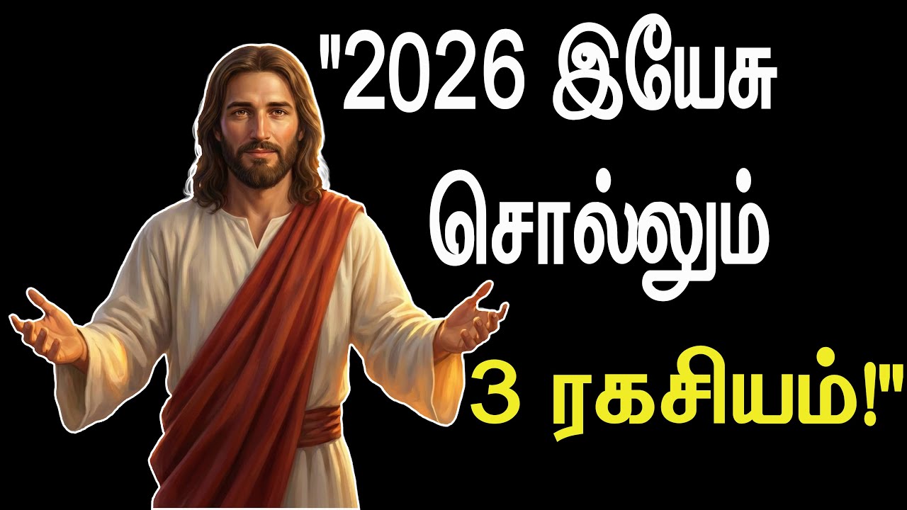 2026-ல் உங்கள் வாழ்க்கை மாறும்! இயேசு சொல்லும் ரகசியங்கள் 😲 | Jesus Message Tamil