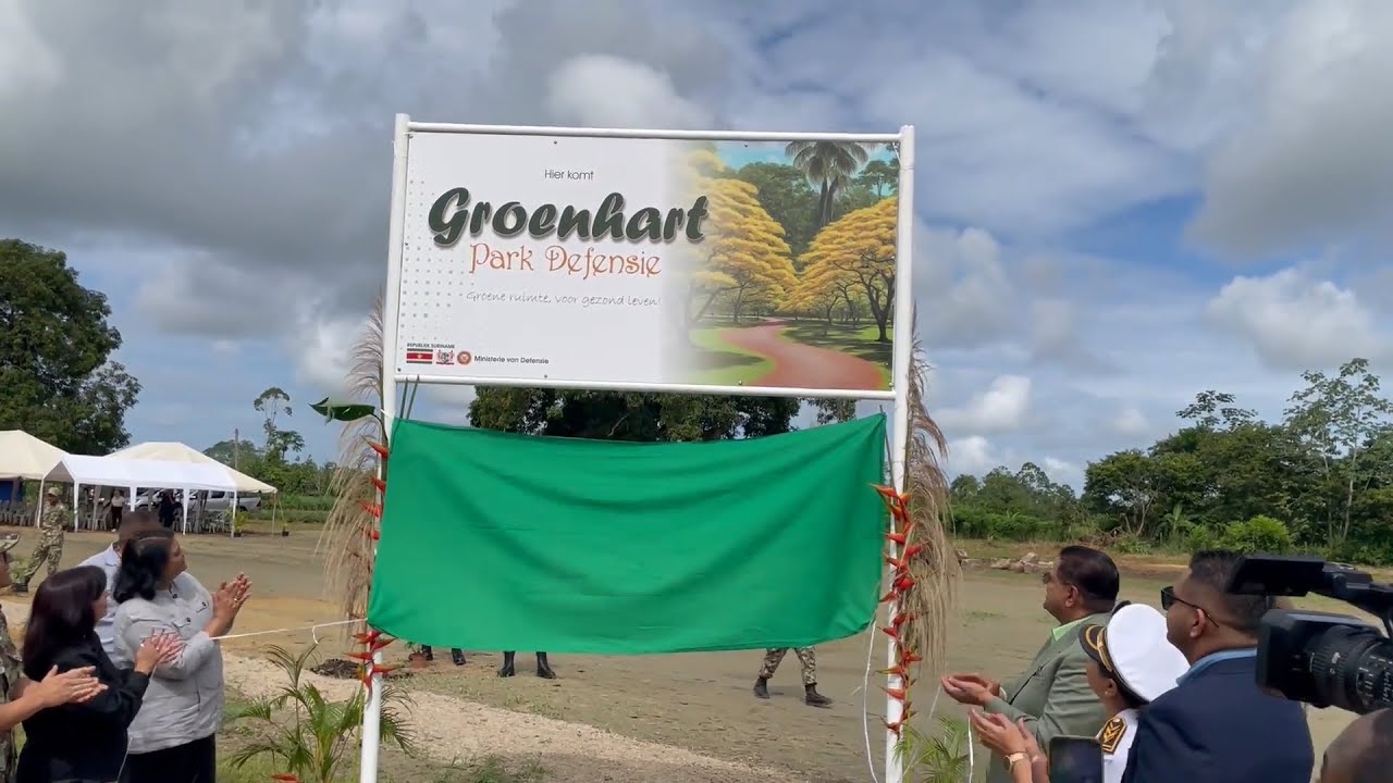 Grovehart Opening Groenhart Park Defensie - YouTube