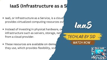 IaaS | Infrastructure as a Service Explained with Examples & Benefits