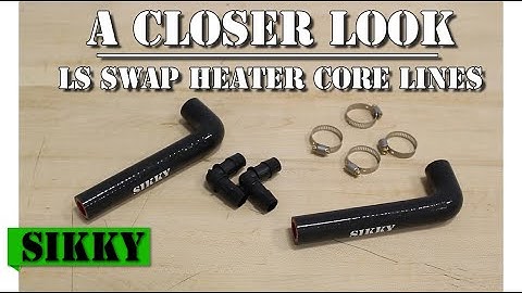 LS Swap Heater Core Line Kit | SIKKY Manufacturing