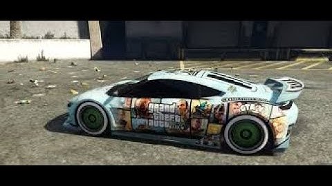 GTA V Michael Garage tour